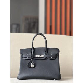 Hermes Birkin 30 Togo Nior(89) Palladium Hardware Black