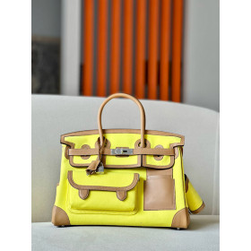 Hermes Birkin 30 Togo Terre Battue(R1) Gold Hardware Yellow