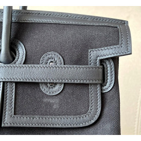 Hermes Birkin 30 Epsom Nior(89) Palladium Hardware Sellier Black