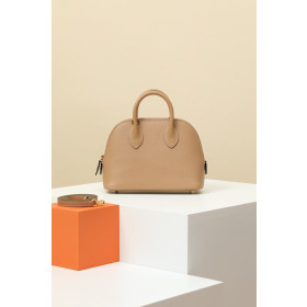 Hermes Birkin Cargo 40 Canvas and Swift Noir(89) Palladium Hardware Dark Beige
