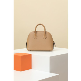 Hermes Birkin Cargo 40 Canvas and Swift Noir(89) Palladium Hardware Dark Beige