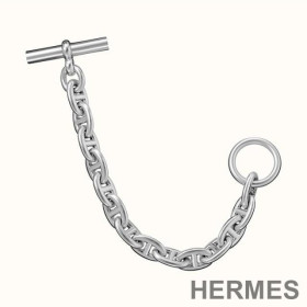 Hermes Chaine D'ancre Bracelet Silver