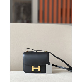 Hermes Constance 19 Swift Rose Sakura (3Q) Gold Hardware Black