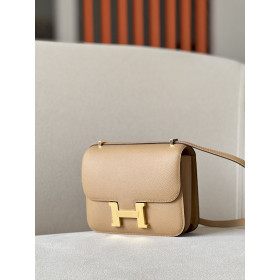 Hermes Constance 19 Epsom Beige Lin(J7) Gold Hardware