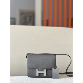 Hermes Constance 19 Epsom Nuit(2Z) Gold Hardware Dark Brown