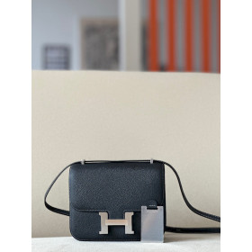 Hermes Constance 19 Epsom Black Nuit(2Z) Palladium Hardware