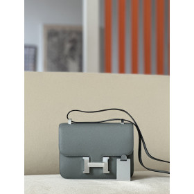 Hermes Constance 19 Epsom Chai (0M) Gold Hardware Dark Grey