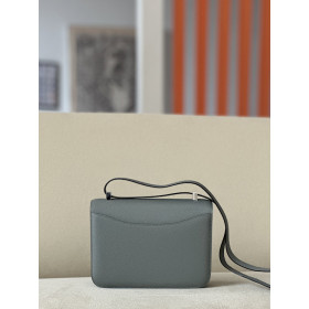 Hermes Constance 19 Epsom Chai (0M) Gold Hardware Dark Grey