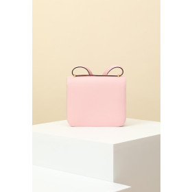 Hermes Constance 19 Epsom Gris Meyer(0L) Gold Hardware Light Pink