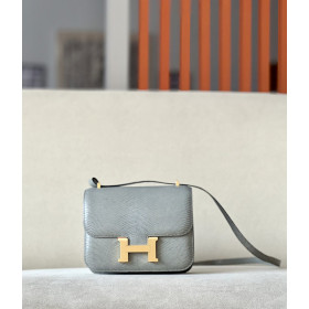 Hermes Bolide Mini HSS Clemence Nior (89) And Nata(I2)Palladium Hardware Grey