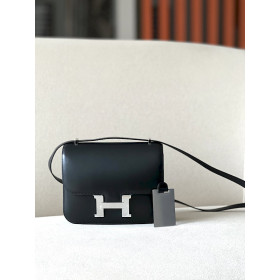 Hermes Constance 19 Epsom Rose Sakura(3Q) Gold Hardware Black