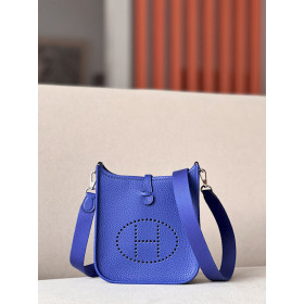 Hermes Constance 19 Epsom Mauve Sylvestre(X9)Palladium Hardware Blue