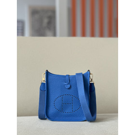 Hermes Constance 19 Epsom Nata(I2) Gold Hardware Blue