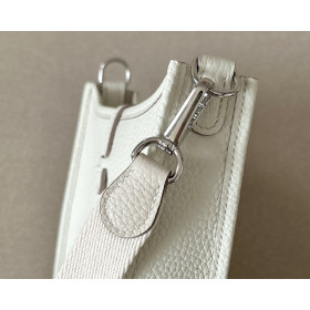 Hermes Constance 19 Epsom Jaune Poussin (1Z) Palladium Hardware White