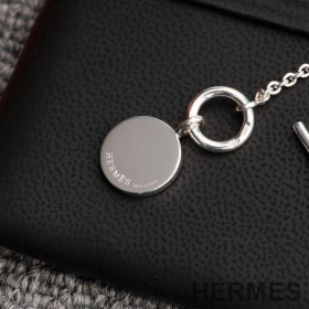 Hermes Gambade Necklace Silver
