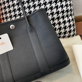 Hermes Negonda Garden Party 30 TPM Hardware Black