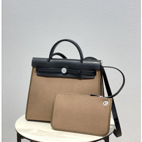 Hermes 24/24 Mini 21 Evercolor And Swift Gold (37) Gold Hardware Brown
