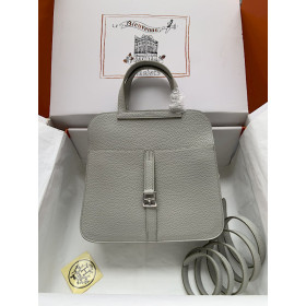 Hermes Birkin Hac a Dos PM Backpack Togo Vert Absinthe (Y6) Palladium Hardware Grey