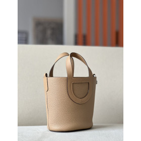 Hermes Kelly Cut 31 Epsom Rose Extreme (I6) Palladium Hardware Dark Beige