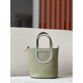 Hermes Hermes In-The-Loop 18 Swift Olive Green Marfa (8Q) Palladium Hardware