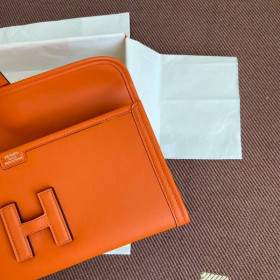 Hermes Jige Elan 29 Clutch Swift Bambou (1K) Orange