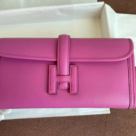 Hermes Jige Elan 29 Clutch Swift Bleu Hydra (T7)
