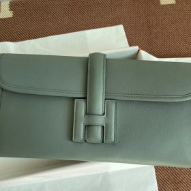 Hermes 24/24 Mini 21 Evercolor And Swift Anemone (P9) Gold Hardware Green