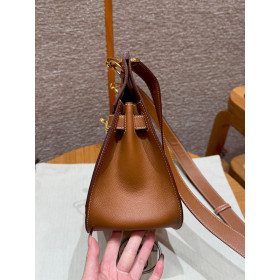 Hermes In-The-Loop 18 Swift Beton (8L) Palladium Hardware Brown