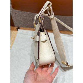 Hermes Jige Elan 29 Clutch Swift Jaune Poussin (1Z) White