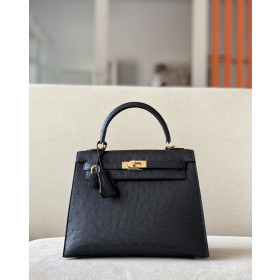 Hermes Kelly 28 Epsom Craie (10) Palladium Hardware Black