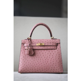 Hermes Kelly 28 Epsom Gold(37) Palladium Hardware Pink