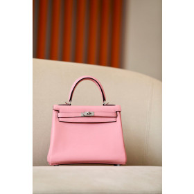 Hermes Kelly 28 Togo Etoupe (18) Gold Hardware Pink