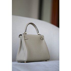Hermes Picotin Lock 22 Clemence Sauge(Q1) Gold Hardware Beige