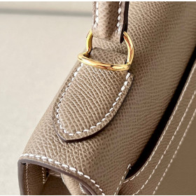 Hermes Kelly 28 Epsom Nior(89) Gold Hardware Dark Beige