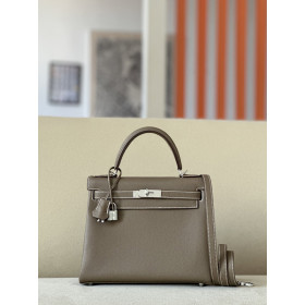 Hermes Constance 19 Epsom ?tain 8F Palladium Hardware Elephant Grey
