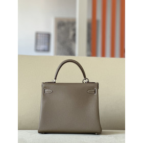 Hermes Constance 19 Epsom ?tain 8F Palladium Hardware Elephant Grey