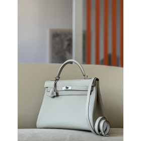 Hermes Picotin Lock HSS 18 Clemence Rose Fourpre(L3) and Rose Sakura(3Q) Palladium Hardware Beige