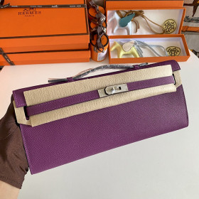 Hermes Birkin HSS 25 Trench S2 And Gold 37 Epsom Gold Hardware Dark Purple