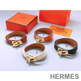 Hermes Kelly Double Tour Bracelets Box Calfskin Multicolor