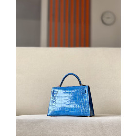 Hermes Hermes In-The-Loop 18 Swift Etain (8F) Palladium Hardware Blue
