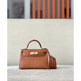 Hermes Constance 24 Epsom Gold(37) Palladium Hardware Brown
