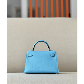 Hermes Jige Elan 29 Clutch Swift Deep Blue (S4)