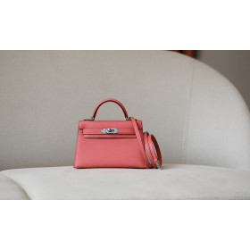 Hermes Kelly Mini Epsom Pink (S4) Gold Hardware