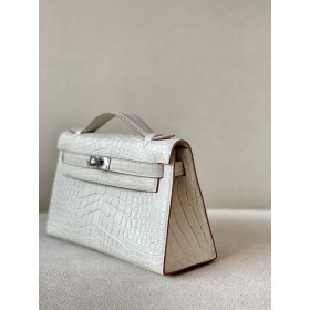 Hermes 24/24 Mini 21 Evercolor And Swift Etoupe (18) Palladium Hardware Beige