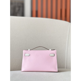 Hermes Jypsiere Mini Swift Nata(i2) Gold Hardware Pink