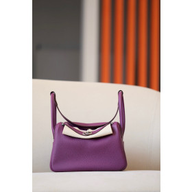 Hermes Garden Party 30 Negonda Nior (89) Palladium Hardware Dark Purple