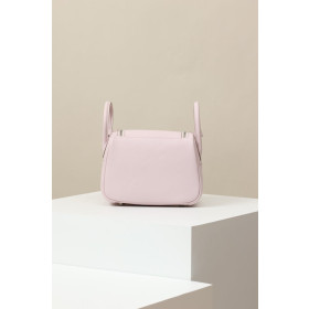 Hermes Lindy Mini Clemence Cuivre (6C) Palladium Hardware Light Purple