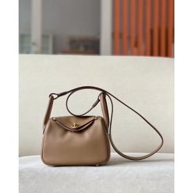 Hermes kelly Lakis 32 Noir (89) Swift Palladium Hardware Brown