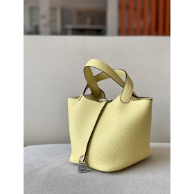 Hermes Roulis Mini Swift Beige Marfa (8Q) Gold Hardware Yellow