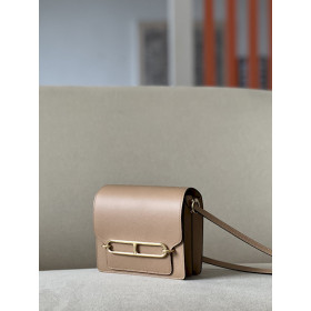 Hermes Lindy 26 Clemence Lime (9R) Gold Hardware Brown